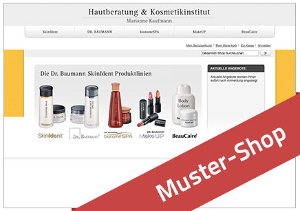 Muster Online-Shopsystem